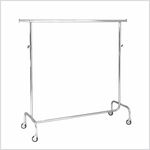 Stojak na ubrania regulowany typ ST010 chromowany