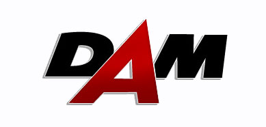 Logo DAM Dealer art. motoryzacyjnych Kazimierz Karpiński