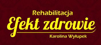 Logo Rehabilitacja "Efekt zdrowie" Karolina Wyłupek