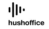 Logo Hushoffice - producent kabin akustycznych