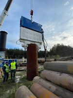 Oferta dotyczy najmu wibromłota SVR 120NF, zasilacz hydrauliczny