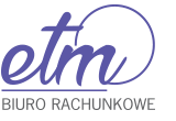 Logo Biuro Rachunkowe ETM