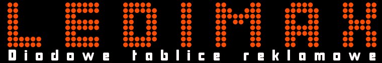 Logo Ledimax-diodowe tablice reklamowe