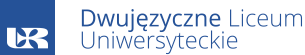 Logo Dwujęzyczne Liceum Uniwersyteckie w Rzeszowie