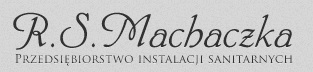 Logo Przedsiębiorstwo Instalacji Sanitarnych R.S. Machaczka Stanisław