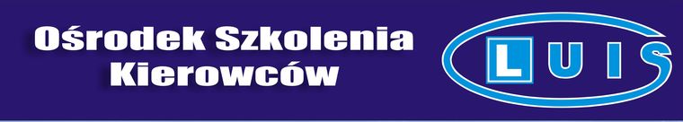 Logo Ośrodek Szkolenia Kierowców  "Luis"
