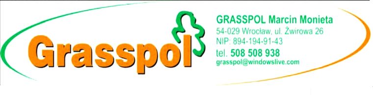 Logo Grasspol Marcin Monieta Fachowa pielęgnacja i wycinka drzew trudno dostępnych wrocław