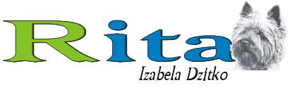 Logo Rita-Salon Pielęgnacyjny Dla Psów i Kotów 