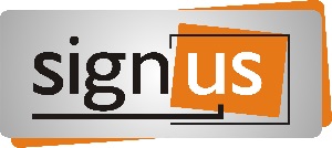 Logo Signus - Kasetony świetlne
