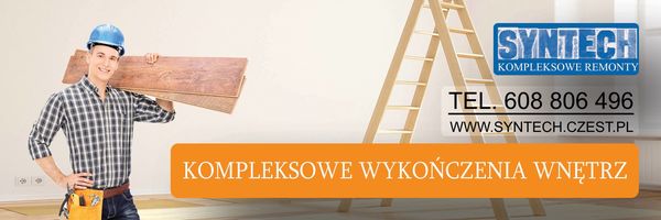 Logo "Syntech" Krzysztof Synowiec Kompleksowe Wykończenia Wnętrz